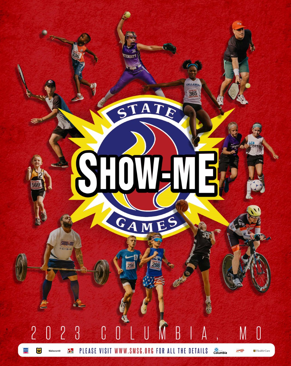 2023 Show-Me State Games/Missouri State Senior Games - Souvenir Program •  SHOW-ME STATE GAMES