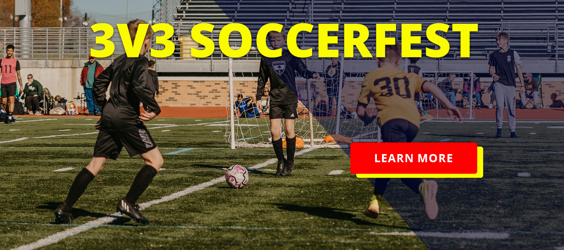 Sign up for 3v3 Soccerfest by clicking on this image. 