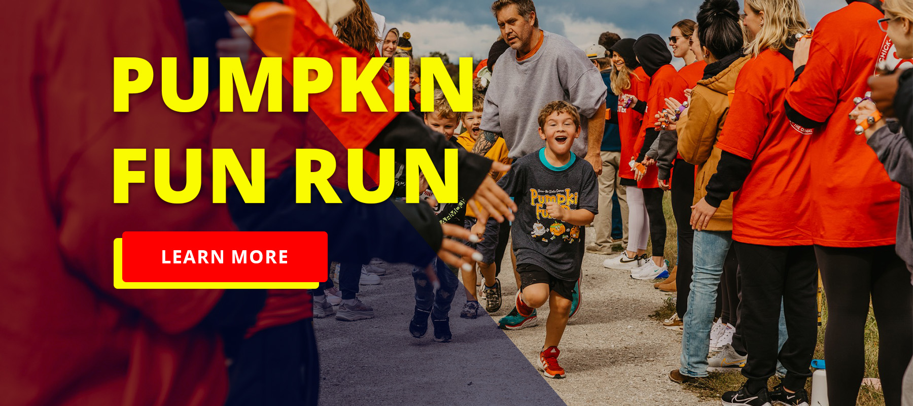 Registration for the Pumpkin Fun Run is open! Learn more by clicking the photo.